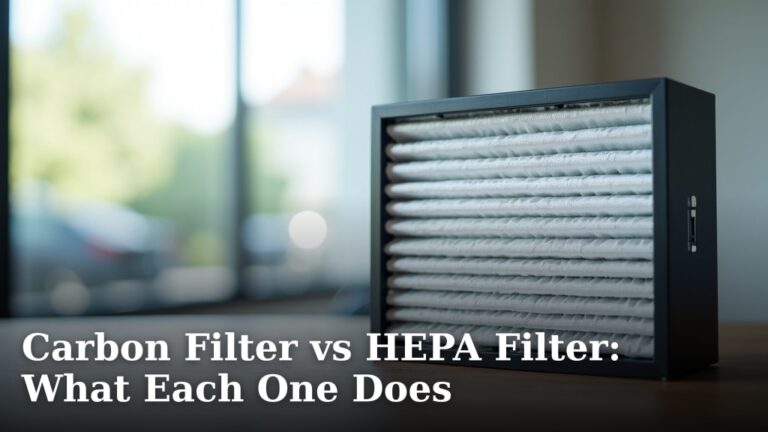 Carbon Filter vs HEPA Filter: What Each One Does