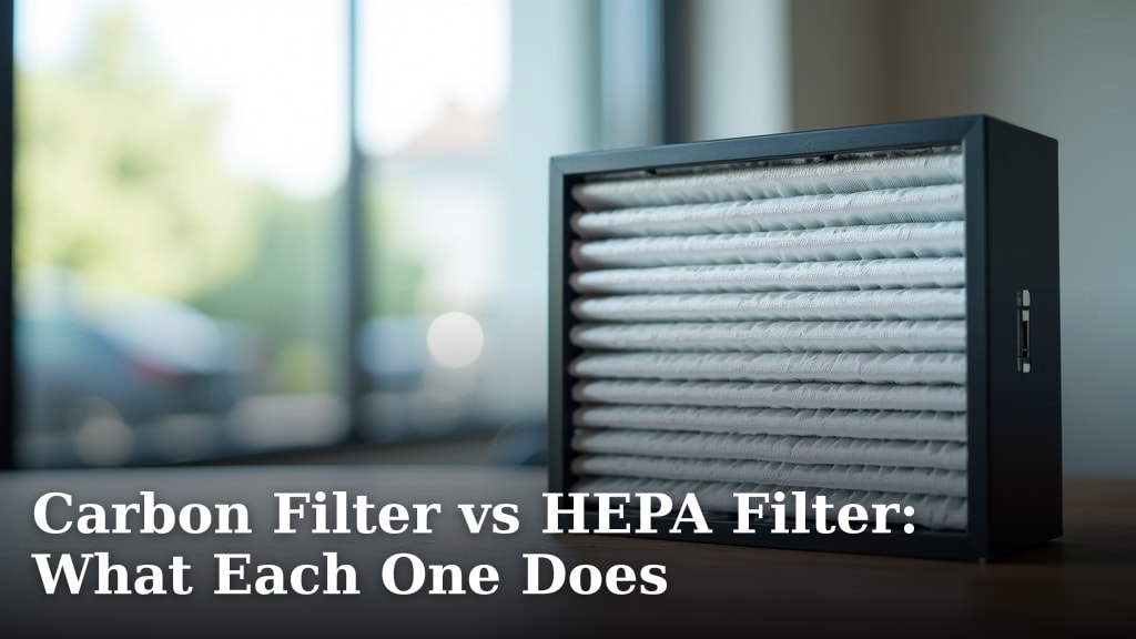 Carbon Filter vs HEPA Filter: What Each One Does