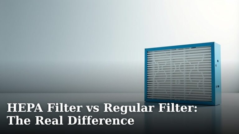HEPA Filter vs Regular Filter: The Real Difference