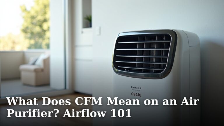 What Does CFM Mean on an Air Purifier? Airflow 101