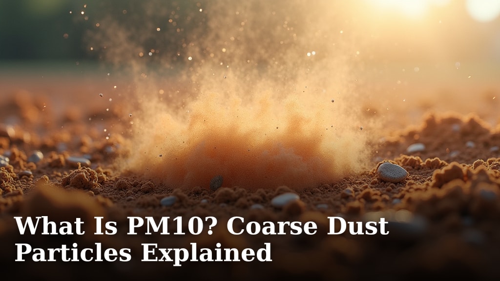 What Is PM10? Coarse Dust Particles Explained