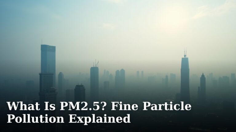 What Is PM2.5? Fine Particle Pollution Explained